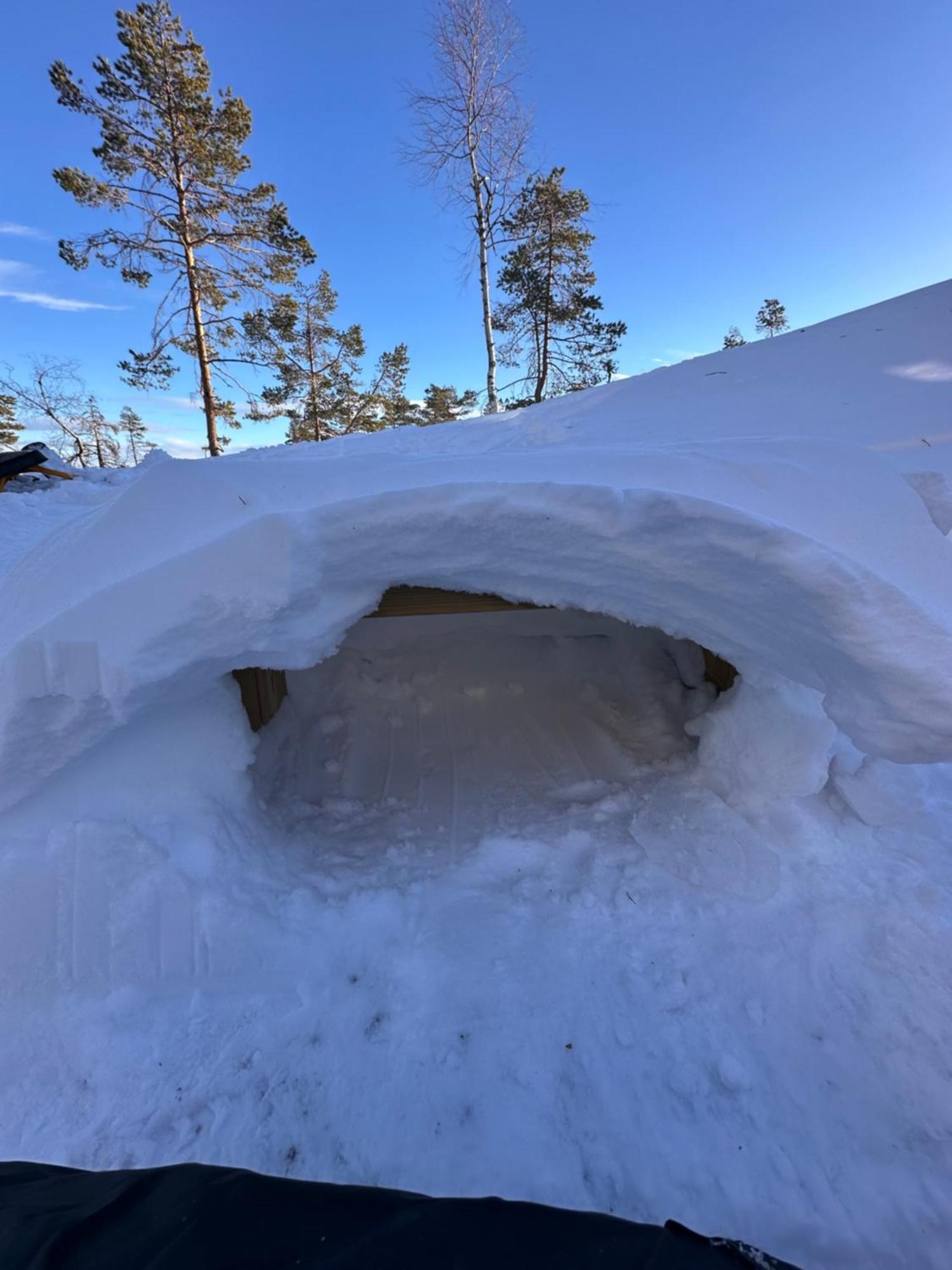 Modern Northern Lights Cabin Drangedal Bagian luar foto