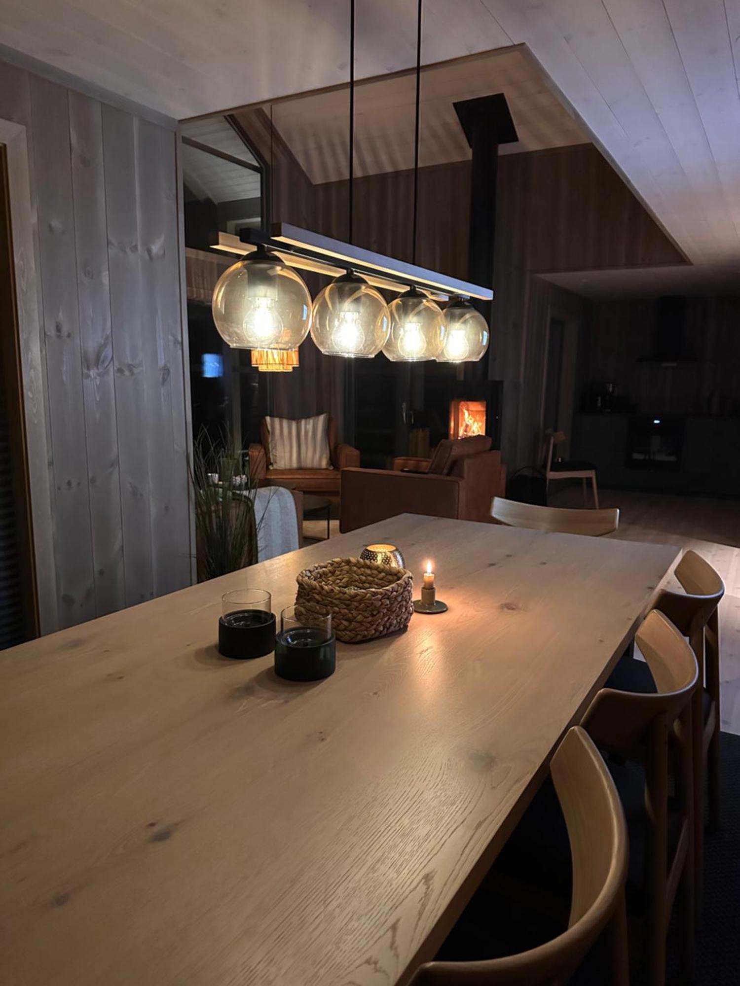 Modern Northern Lights Cabin Drangedal Bagian luar foto