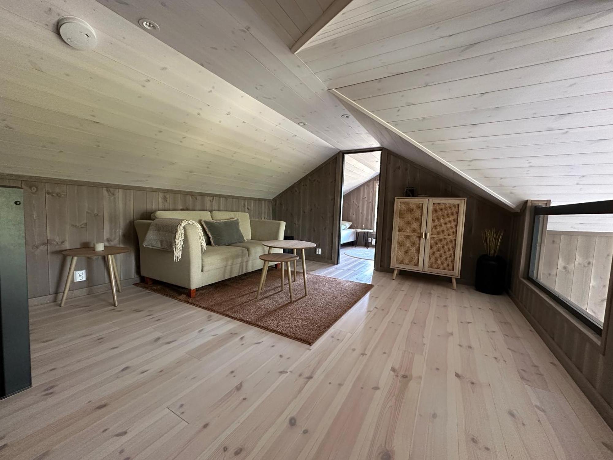 Modern Northern Lights Cabin Drangedal Bagian luar foto