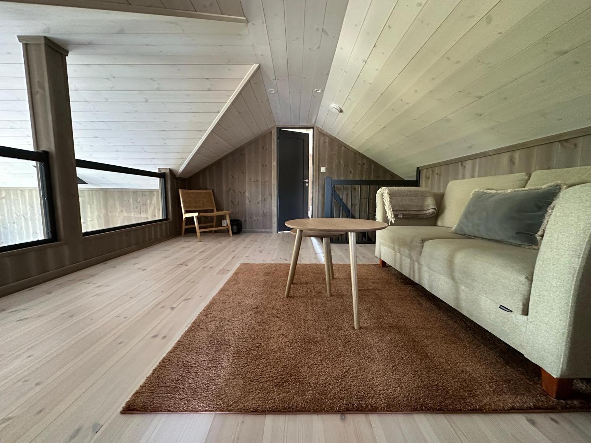 Modern Northern Lights Cabin Drangedal Bagian luar foto