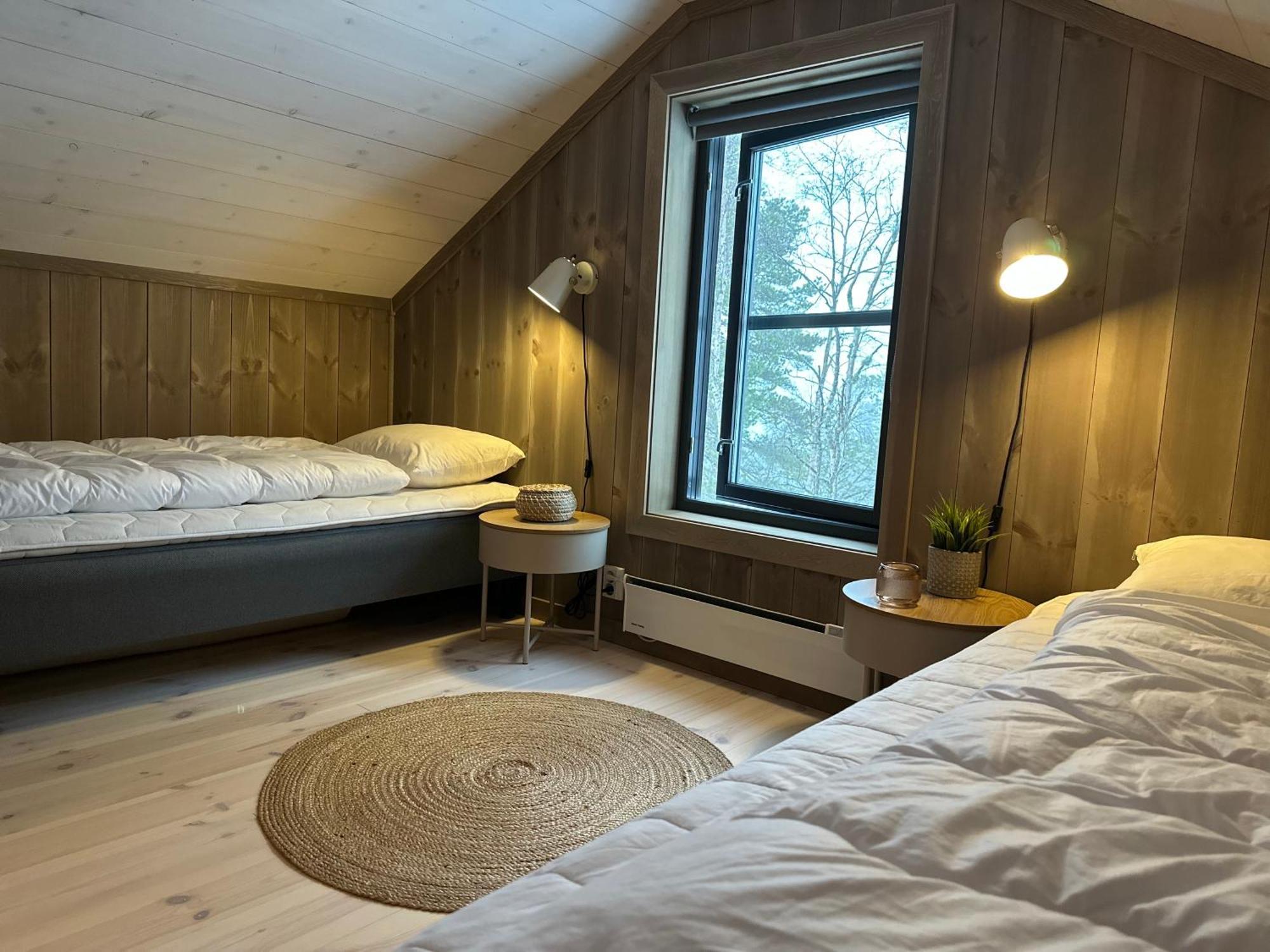 Modern Northern Lights Cabin Drangedal Bagian luar foto